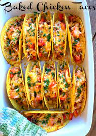 Baked Chicken Tacos Lou Lou Girls Recipe Baked Chicken Tacos Crockpot Shredded Chicken Tacos Recipes