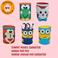 Jual Prakarya Tempat Pensil Dari Kertas Carakter Kota Tangerang Selatan Rumah Prakarya Kreatif Tokopedia