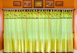 full length, tab top panel curtains