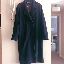 This coat originally had six buttons on the front (now missing one). Larry Levine Jackets Coats Vintage Larry Levine 0 Wool Trench Coat Size 12 Poshmark