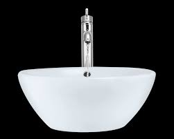 v2200 white porcelain vessel sink