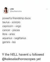 A friendship between a libra and a capricorn is a relationship between two people who don't have too much in common. Libra And Cancer Friendship Cancerwalls