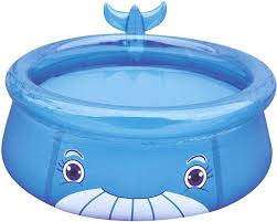 Jilong Piscine Baleine 175 X 62 Cm Bleu Au Meilleur Prix Sur Idealo Fr Piscine Gonflable Piscine Pour Enfant Piscine
