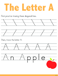 Great to printing practice, dotted line tracing, learning to write letters. Trace The Alphabet Writing Letters Lesson Plan Education Com