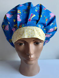 Peppa Pig I'm Out of This World Bouffant Scrub Hat.