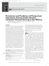 The edinburgh postnatal depression scale (epds) aims at detecting postpartum depression. Pdf Prevalence And Predictors Of Postpartum Depression Among Arabic Muslim Jordanian Women Serving In The Military