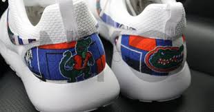 University Of Florida Gators Nike Roshe One Run Triple White Florida Gators Clothes Florida Gators Softball Gameday Outfit