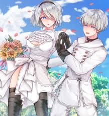 つまり俺達が強くなってお前の分まで戦えばいいんだな、いいハンデだ」 「安心してね、クライちゃん。 ちゃんと私達が守ってあげるから」 「あ、ストップ。 イラストも温泉です、是非是非よろしくお願いします! Nier Automata 2b 9s Wedding By ç§‹ç™½ Pixiv ãƒ‹ãƒ¼ã‚¢ã‚ªãƒ¼ãƒˆãƒžã‚¿ ã‚¤ãƒ©ã‚¹ãƒˆ ã‚¢ãƒ‹ãƒ¡ã®ã‹ã‚ã„ã„ã‚«ãƒƒãƒ—ãƒ« ç¾Žã—ã„ã‚¢ãƒ‹ãƒ¡ã‚¬ãƒ¼ãƒ«