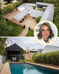 Diane Keaton's L.A. Home Listed for $28.9 Million. Hollywood legend Diane  Keaton has listed her uniquely designed Los Angeles estate for $28.9  million. Nestled in the secluded Sullivan Canyon area, the property