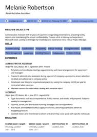 Free Resume Templates Download For Word Resume Genius