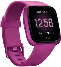 Fitbit Versa Lite Mulberry Strap Smart Watch 39mm Buy Fitbit Fitness Smart Watch Fitbit