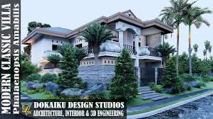 Luxury villa design with modern architect rendering. Modern Classic Villa Phalaenop Amabilis 3d Model Turbosquid 1736210