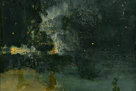 The notorious nocturne in black and gold, the falling rocket, which john ruskin described as a pot of paint flung in the public's face. James Abbott Mcneill Whistler 11 Articles Widewalls