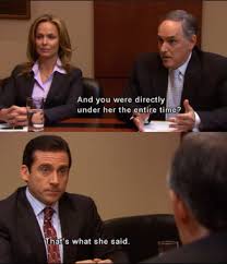 That S What She Said Office Jokes Work Quotes Funny Funny Jokes To Tell