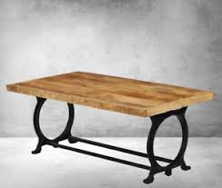 Brown/black large rectangle wood coffee table with metal legs. Vintage Industrial Coffee Table Rustic Retro Style Furniture Wood Top Metal Legs Ebay