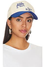 The Mayfair Group Be Kind Hat in Blue & White