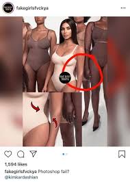 Enjoy a good laugh at thirty hilariously bad photoshop fails: Kardashian Jenner Photoshop Fails Every Time Kim Kardashian Got Caught Photoshopping