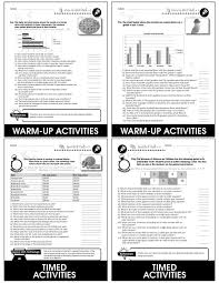 Data Analysis Probability Drill Sheets Grades 6 To 8
