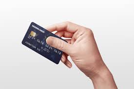Credit Card In Hand Mock Up Credit Card Design Credit Card Card Design