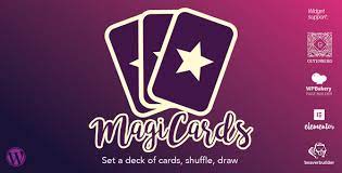 I am trying to simulate a deck of cards but i don't know how to make it so it randomly chooses a card but only once. Magicards Decks Of Cards To Shuffle Wp Plugin By Nicolafranchini