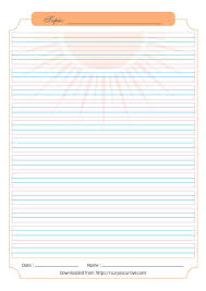 The first sentence uses solid letters, and serves as an example to kids. Blank Handwriting Worksheet 4 Lined For Cursive Writing Practice Suryascursive Com