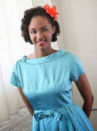 See more ideas about hair styles, long hair styles, vintage hairstyles. Easy Vintage Hairstyles For Natural Curly Hair Look 1950s Atomic Era Bobby Pin Blog Vintage Hair And Makeup Tips And Tutorials