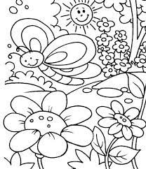 Flower pictures coloring sheets for kids, flower pictures colouring sheets. Flower Coloring Pages For Kids Easy Drawing With Crayons