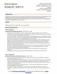 Data Engineer Resume Samples Qwikresume