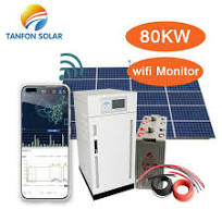 80 kva Hybrid solar energy systems 80kw home solar panel ...