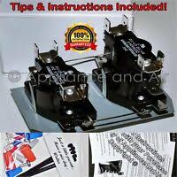 The actual location of various components in the system and their point to point wiring is shown in this particular diagram 4 Pole Electric Heat Sequencer Fan Relay Mobile Home Furnace Coleman Intertherm Ebay