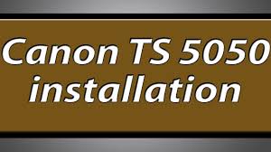 Makes no guarantees of any kind with regard to any programs, files, drivers or any other materials contained on or downloaded from this, or any other, canon software site. Canon Pixma Ts5050 Printer Installation Youtube
