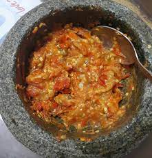 Aroma khas sambal terasi tomat bisa membuat nafsu makan jadi berlipat. Resepi Sambal Nasi Ayam Penyet Wong Solo Dunia Belajar