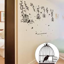 This small dometop bird cage features a roomy and refined dome top roofline with extra space for hanging toys and letting your bird stretch its wings. Buy Vine Bird Cage Wall Stickers Art Decal Home Decor Mural Vinyl Removable At Affordable Prices Free Shipping Real Reviews With Photos Joom