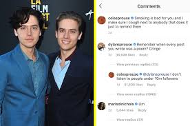 From 1993 to 1998 the twins shared the role of patrick kelly on abc's hit. Cole Sprouse Had The Best Response After His Brother Dylan Tried To Roast Him On Instagram