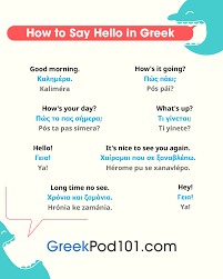 Holiday greetings and best wishes for a new year of happiness in a world of peace. here is a look at some good holiday greeting message samples that will encourage finding the right words. How To Say Hello In Greek Guide To Greek Greetings