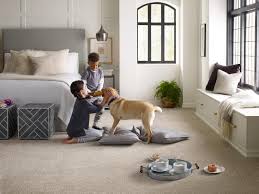 Nylon fibers are the most popular carpet material. 12 Forgiving Floors For Homes With Pets Hgtv