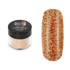 July 29, 2021 by kelsey castañon. Gold Acrylic Nail Powder Naio Nails