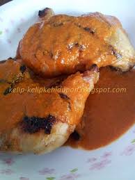 Salut ayam dengan bancuhan tepung dan telur. Kelip Kelip Kehidupan Ayam Golek Ayam Percik Ala Terengganu Memasak Makanan Makanan Ayam