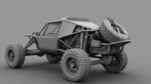 3d Model Of Nitto Dune Buggy In 2020 Dune Buggy Buggy Beach Buggy