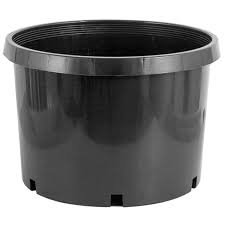 Amazon.com: Pro Cal 10 Gallon Premium Nursery Plastic Planter Flower Herb  Vegetable Garden Grow Pots with Drainage Holes for Outdoor and Indoor Use,  Black, 5 Pack : Patio, Lawn & Garden