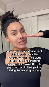 Husband Playing Video Games in Labor