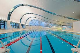 Metal Ceilings Curved 84r From Hunter Douglas Architectural Swimming Pool Architecture Ian Thorpe Architecture Awards