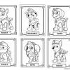 These paw patrol coloring pages feature all of their favorite characters. 1