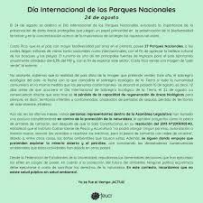 La iglesia católica celebra como decimos el santo de emilia, pero destaca la celebración de la religiosa santa emilia vialar, que nació en gaillac, francia, el 12 de septiembre de 1797, en una familia aristocrática y. El 24 De Agosto Se Celebra El Dia Internacional De Los Parques Nacionales Evocando La Importancia De La Preservacion De Estas Areas Protegidas Que Juegan Un Papel Primordial En La Preservacion De