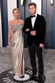 The hottest scene of scarlett johansson •••. Scarlett Johansson Colin Jost At Mtv Movie Tv Awards 2021 Hollywood Life