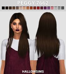 Here's how to install minecraft mods on pc. Sims 4 Hairs Hallow Sims Peggy S 7662 Hair Retextured Hair Hairs Hallow Langhaarfris Sims Hair Long Hair Styles Hair Styles