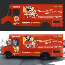 What they seem to forget is that people do give gifts for other holidays, birthdays, anniversaries, graduations, etc., for which red & green ribbons and reindeer paper are perhaps not the most appropriate choices. Sin City Wings Food Truck Wrap For Las Vegas Based Truck Car Truck Or Van Wrap Contest 99designs