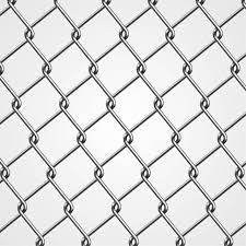 Realistic Metal Chain Fence Chain Fence Metal Fence Tattoo Pattern