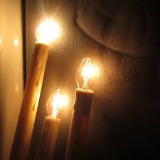 Three Vintage Electric Window Candles Holiday Year Round Electric Window Candles Indoor Christmas Lights Window Candles