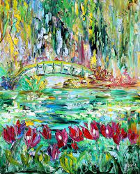 Check spelling or type a new query. Original Oil Painting Monet Garden Landscape By Karen Tarlton Etsy Art Original Oil Painting Impressionist Art